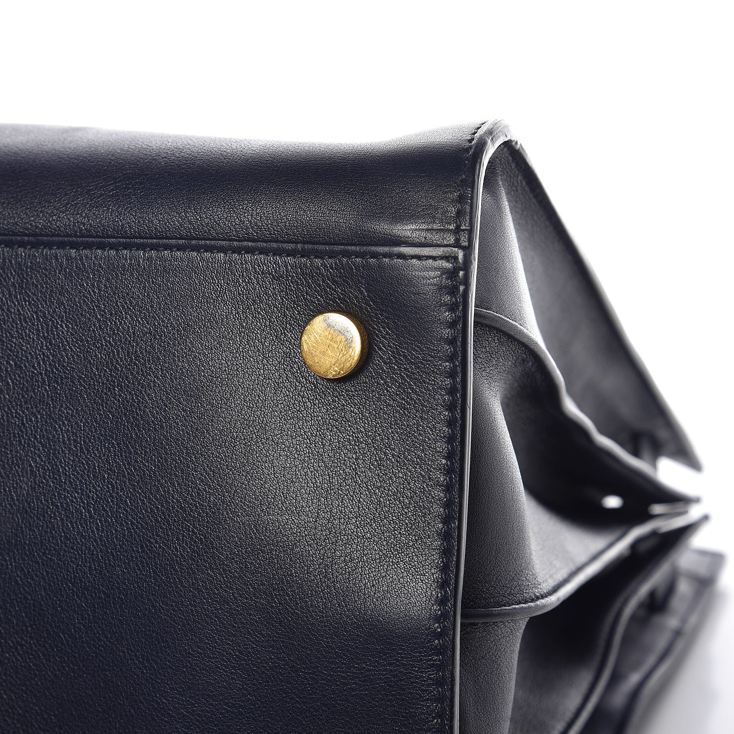 Saint Laurent Calfskin Large Sac De Jour Carryall Navy Blue 11 of 14
