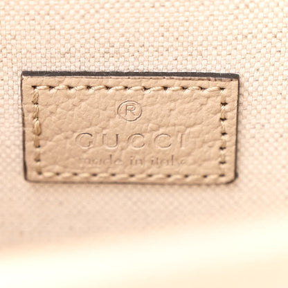 Gucci GG Supreme Monogram Textured Dollar Calfskin Mini Dionysus Shoulder Bag Beige Mystic White Oatmeal 6 of 10