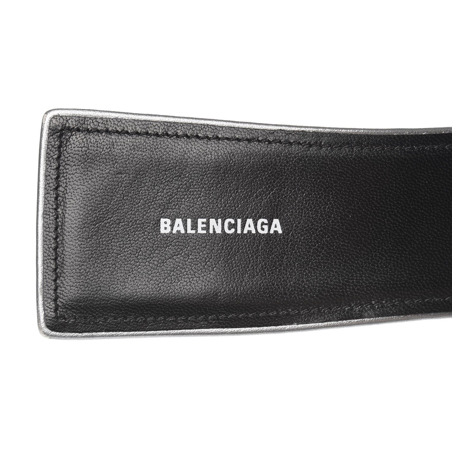 Balenciaga Calfskin BB Pointy Toe Mule 40 Gray 7 of 9