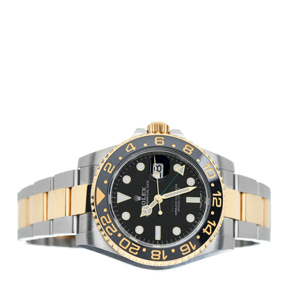 Rolex Stainless Steel 18K Yellow Gold 40mm GMT-Master II Oyster Perpetual Date Watch 116713LN 2 of 5