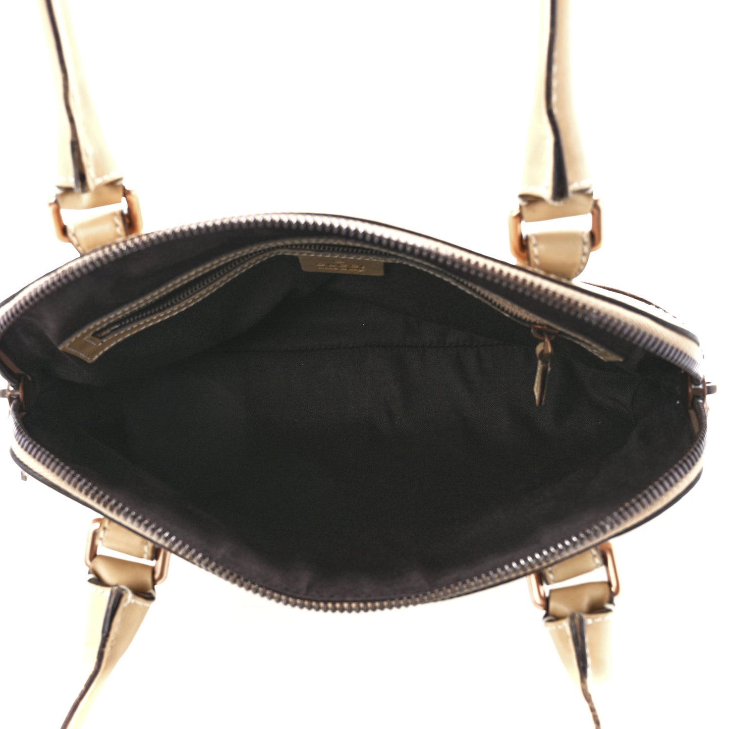 Calfskin GG Reins Tote Beige