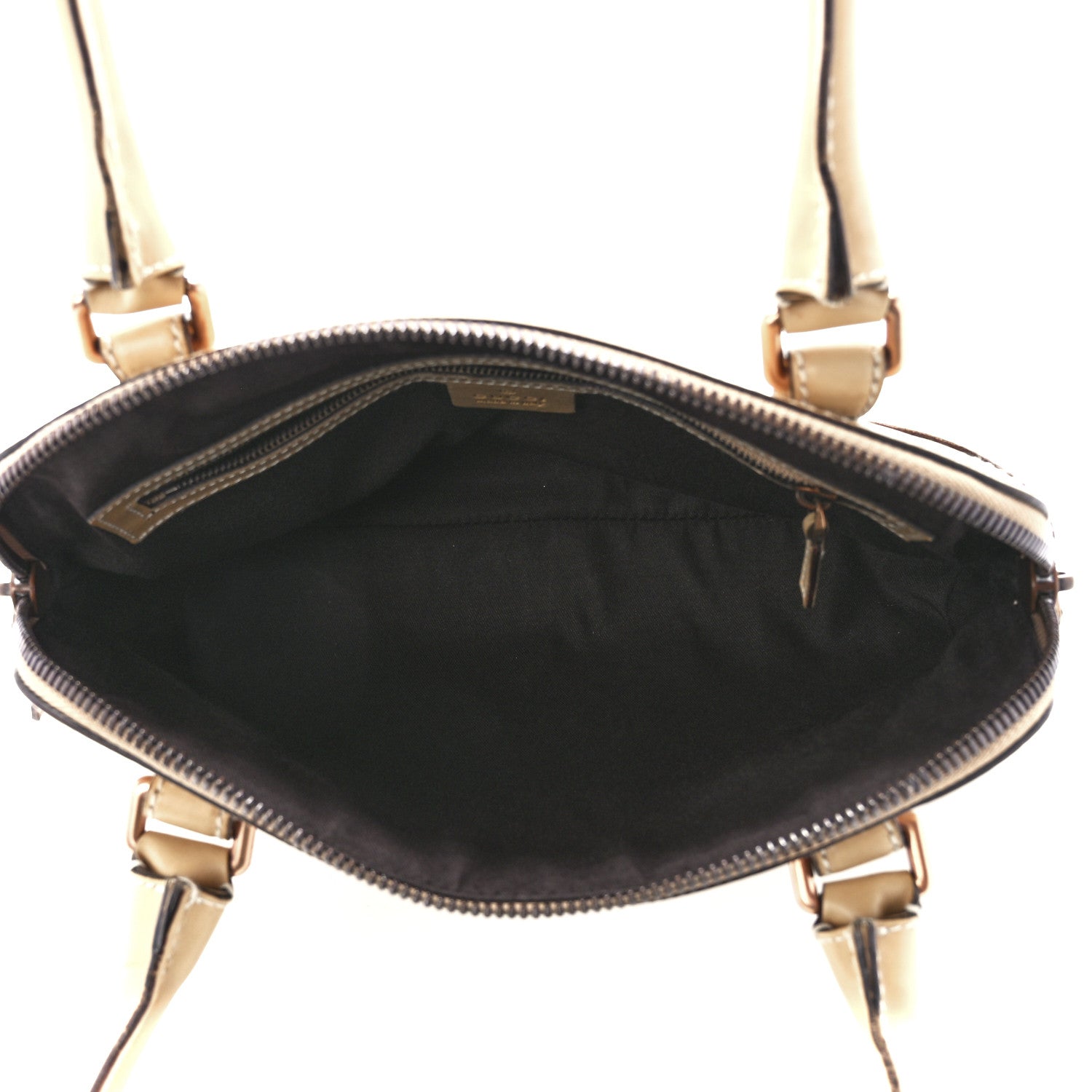 Gucci Calfskin GG Reins Tote Beige 5 of 11