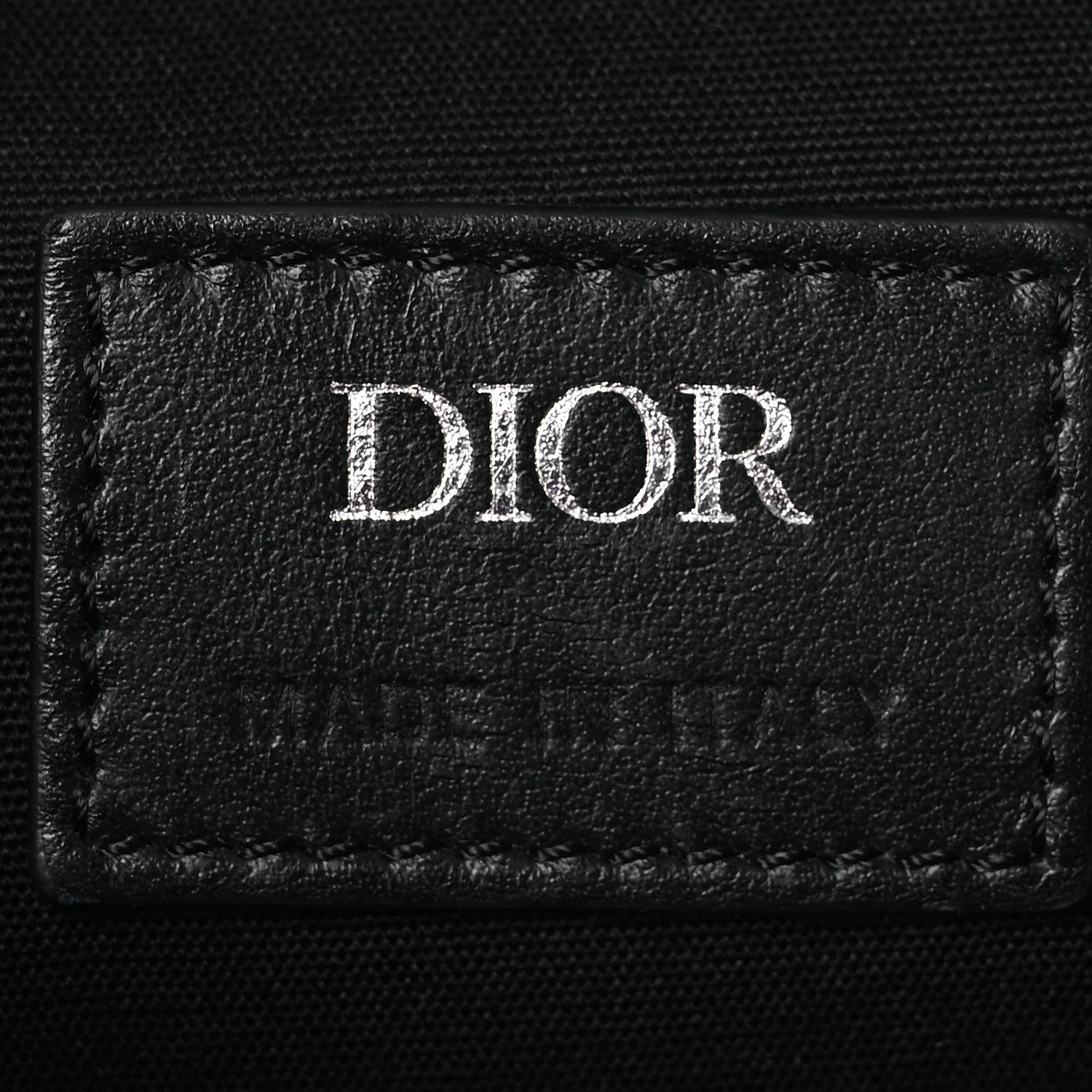 Christian Dior Canvas CD Diamond Lingot 22 Bag Black 6 of 15