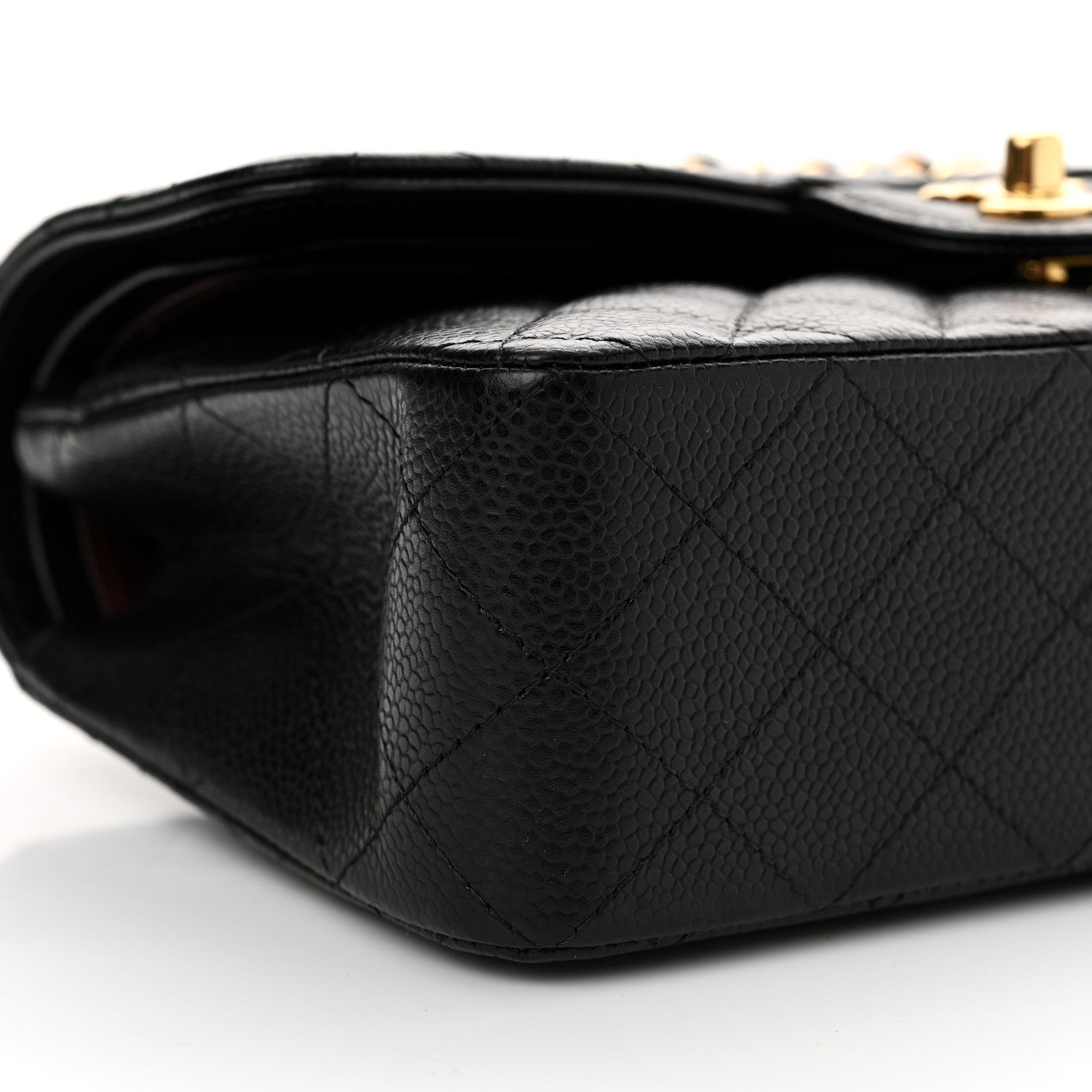 Chanel Caviar Quilted Small Double Flap Black 9 of 11