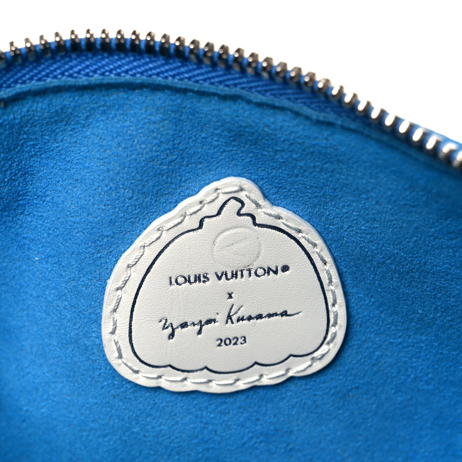 Louis Vuitton LV X YK Empreinte Speedy Bandouliere 20 Blue White 6 of 11