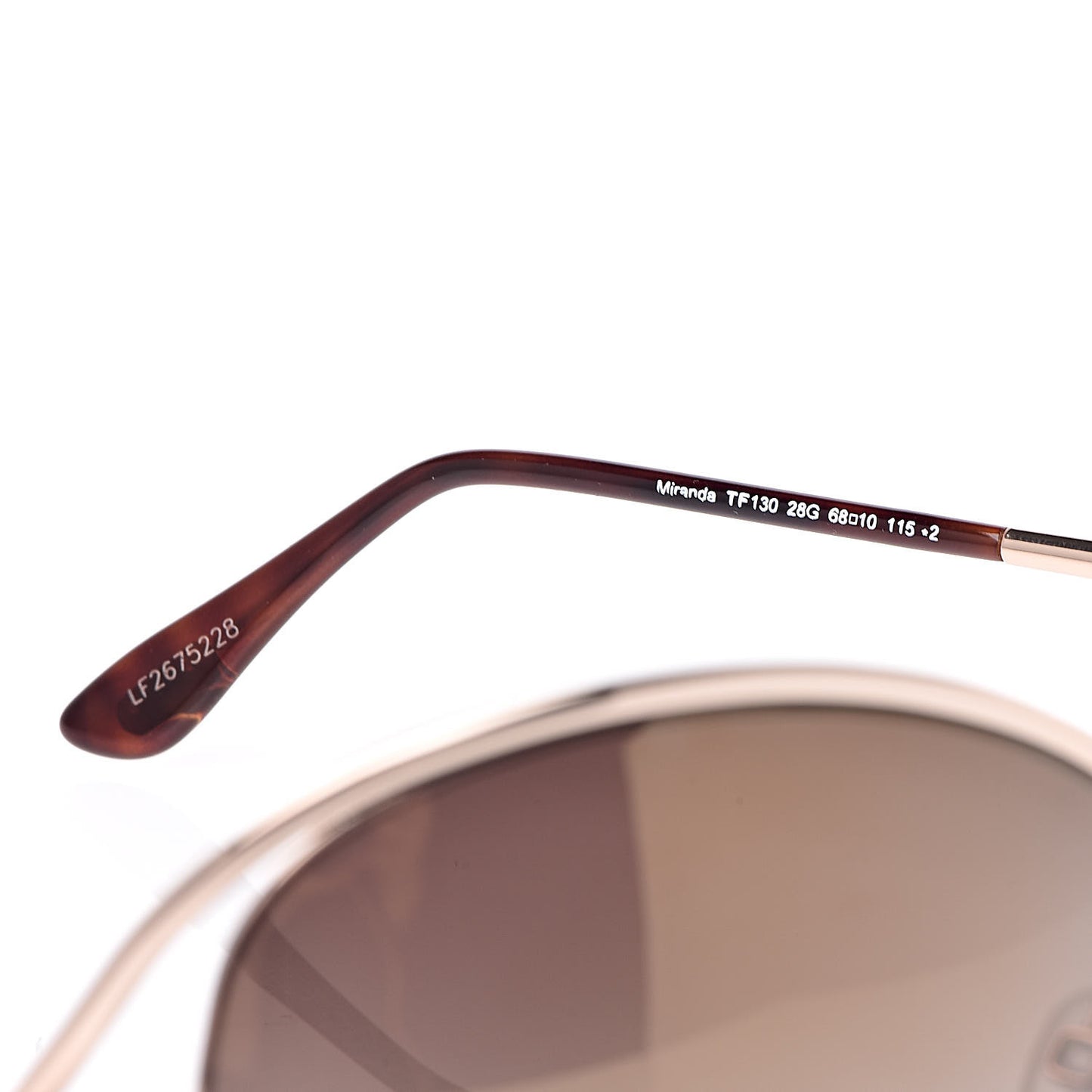 Miranda Crossover Sunglasses TF130 Gold