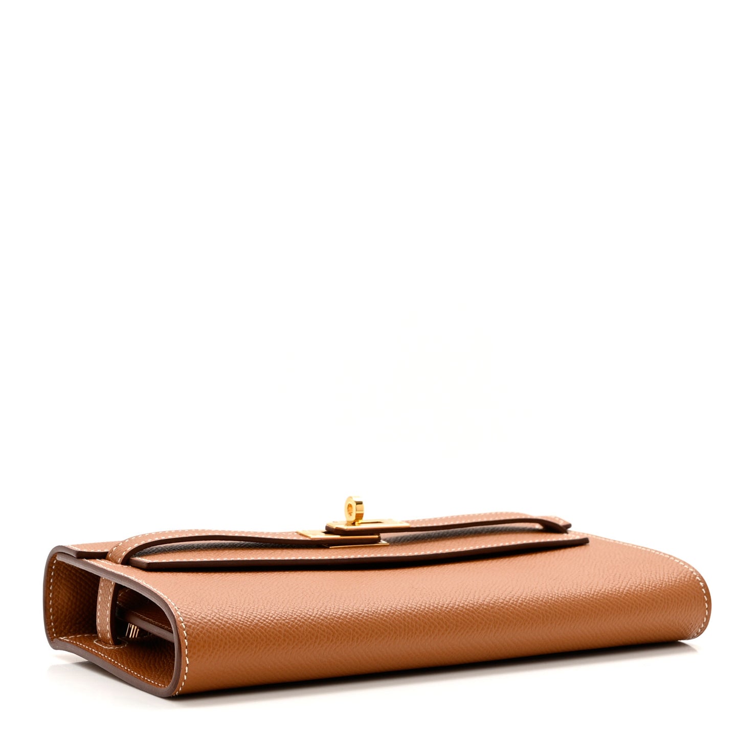 Epsom Kelly Wallet To Go Gold
