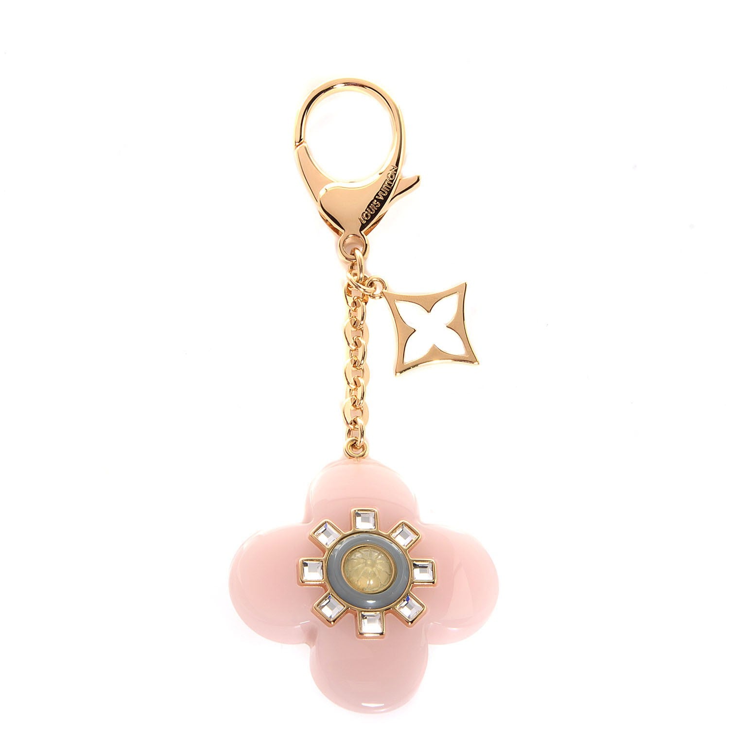 Louis Vuitton Fleur d'Etoile Bag Charm Rose 1 of 6