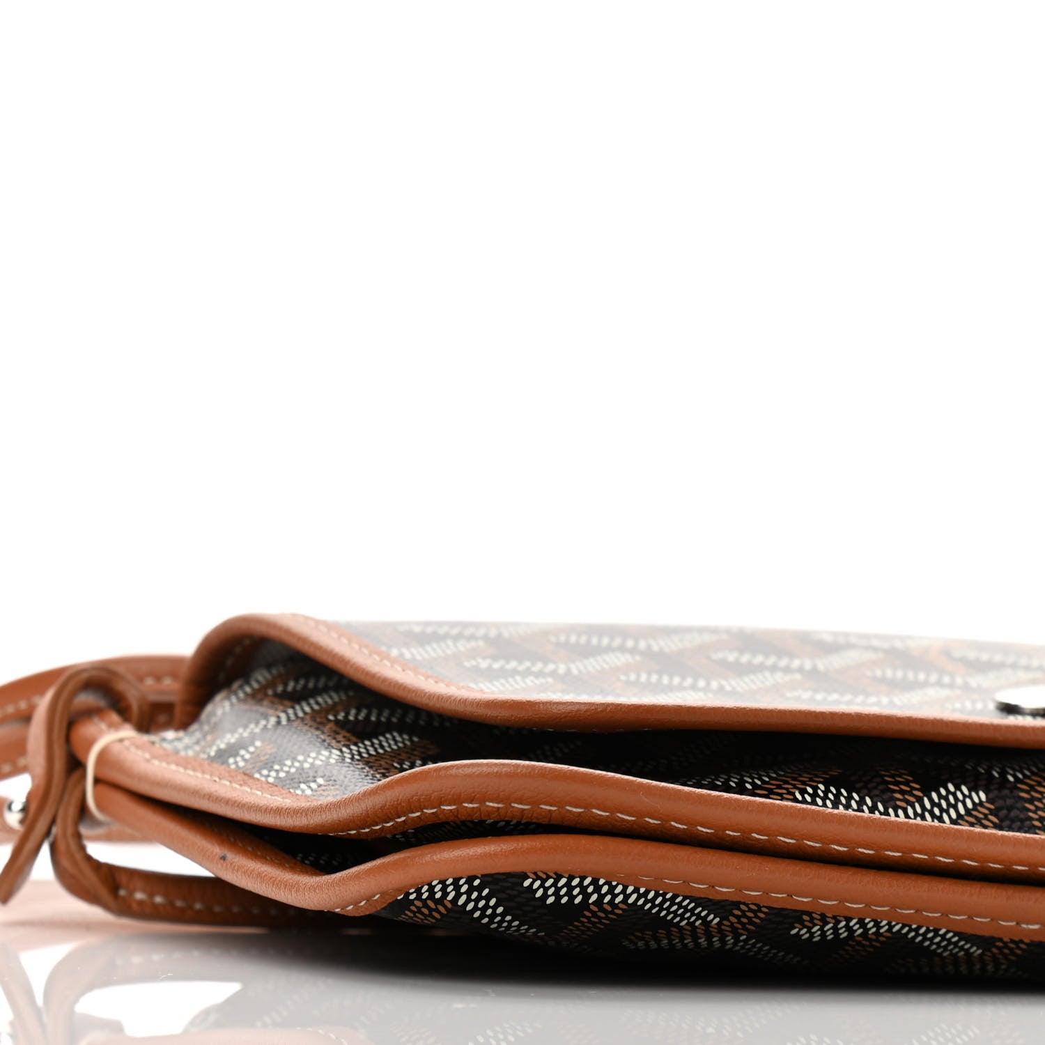 Goyard Goyardine Plumet Wallet Clutch Black Gold 8 of 9