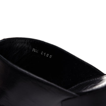 Givenchy Grained Goatskin 4G Logo Mules 38 Black 10 of 11