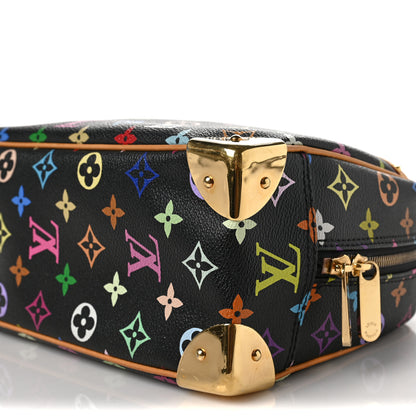 Louis Vuitton Monogram Multicolor Trouville Black 7 of 8