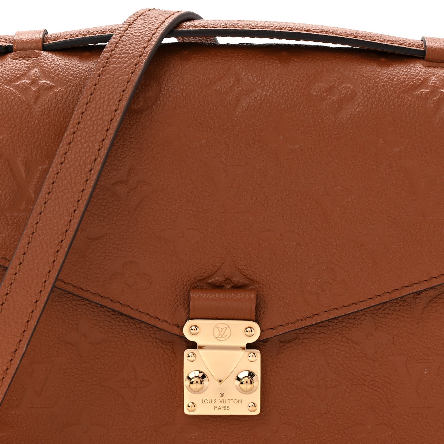 Empreinte Pochette Metis Cognac