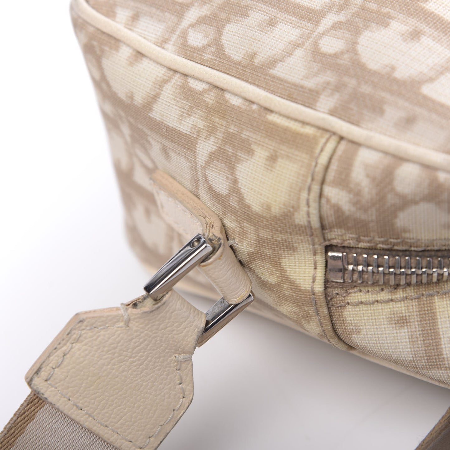 Monogram Vintage Flowers Crossbody Bag Beige