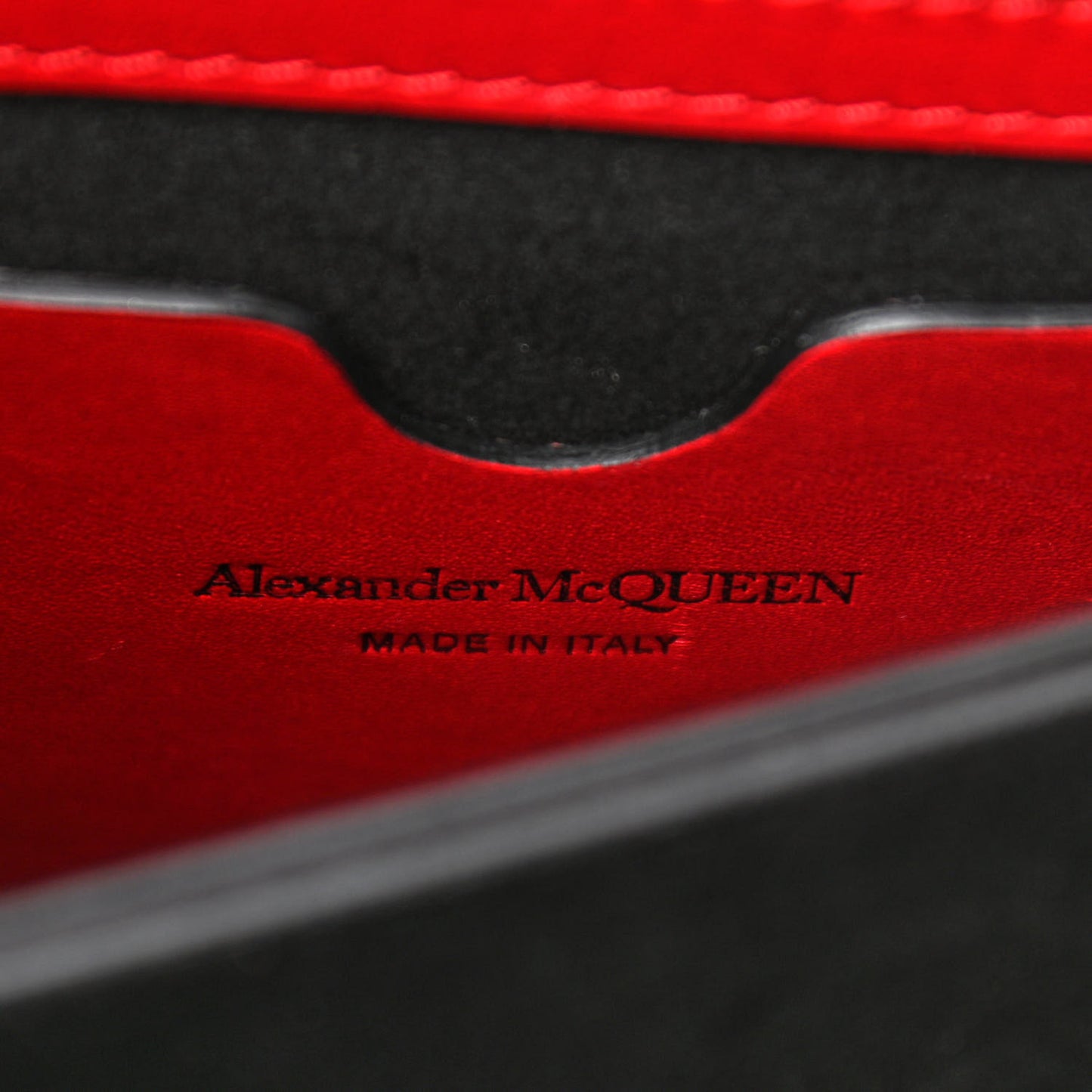 Calfskin Jeweled Knuckle Satchel Red