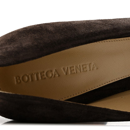 Bottega Veneta Rough Suede Tower Pump 90mm Mule Pumps 39.5 Fondant 7 of 10