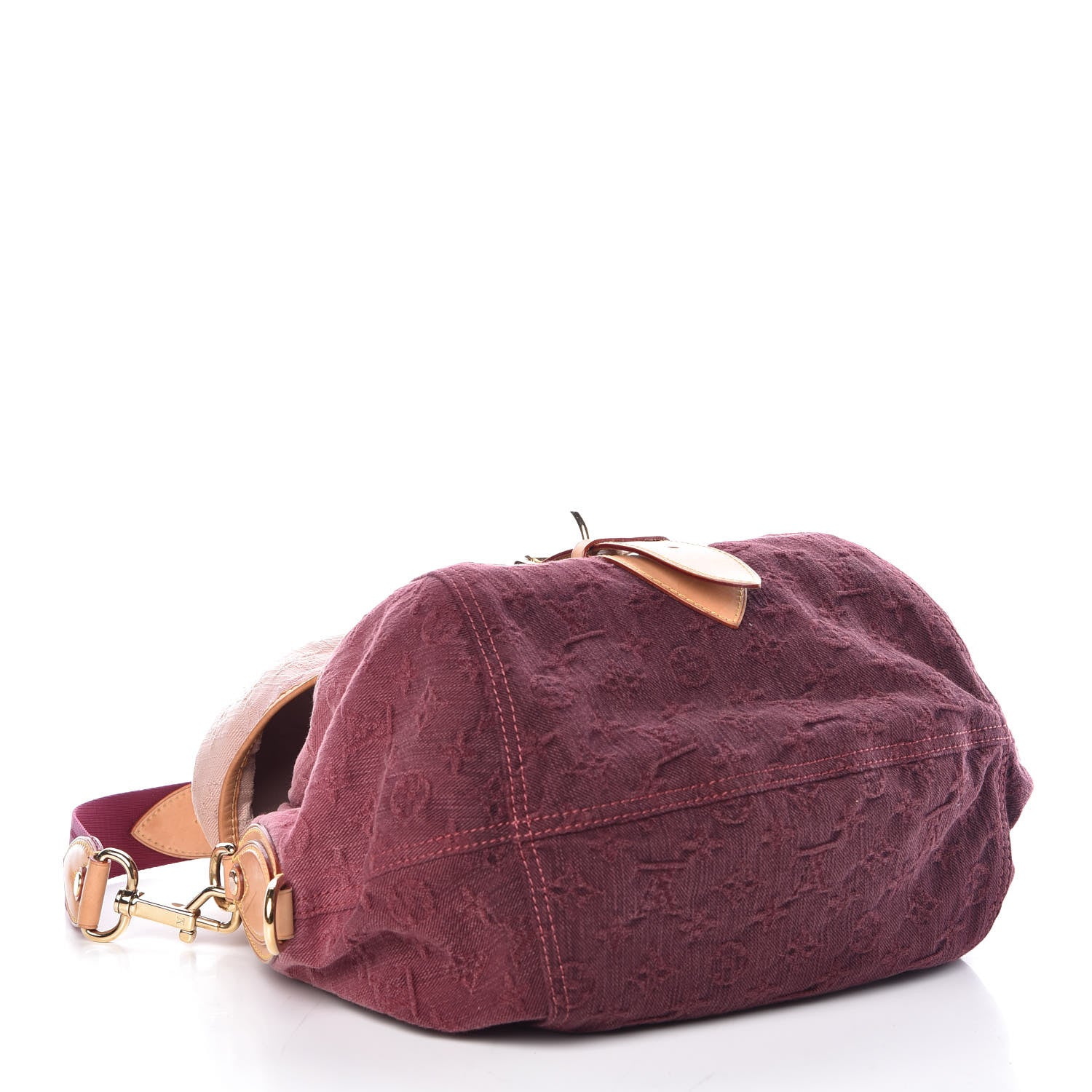 Louis Vuitton Denim Sunshine Messenger Rouge Fauviste 4 of 6