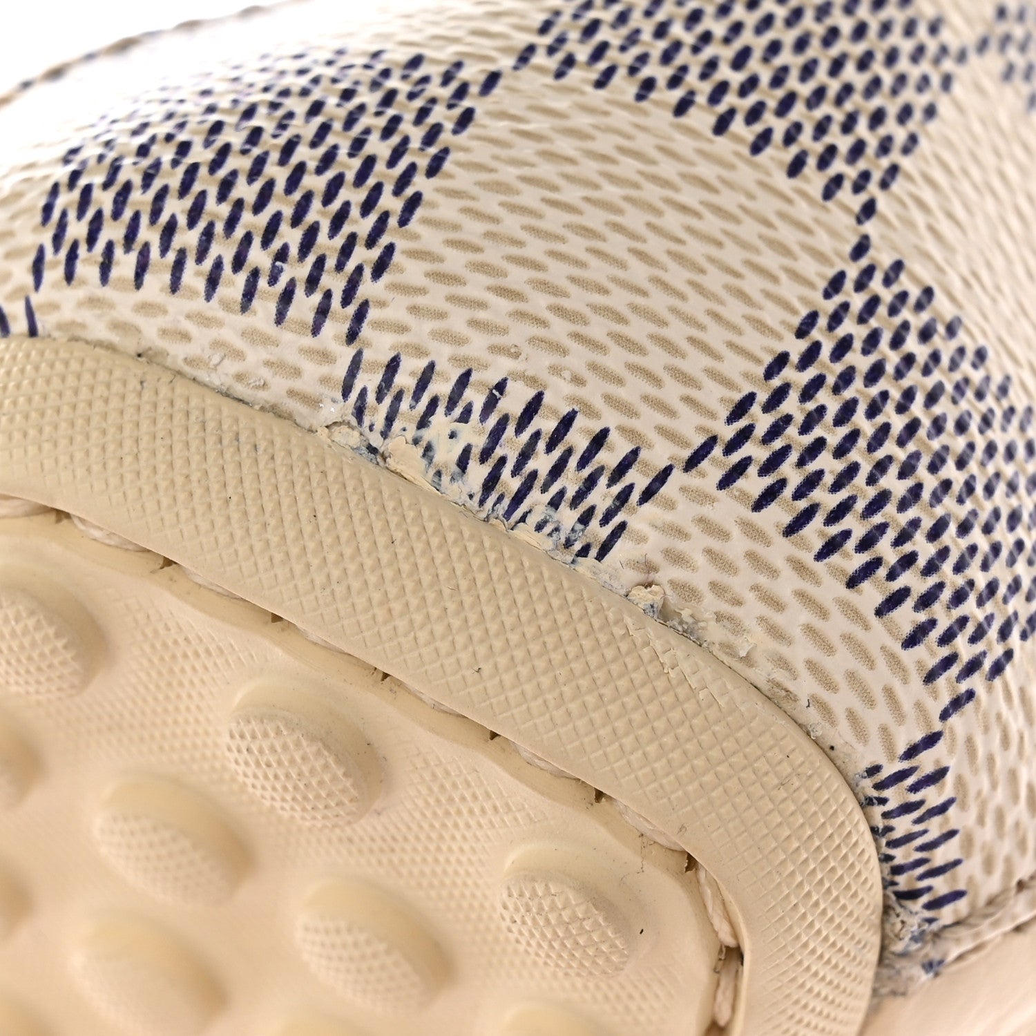 Louis Vuitton Damier Azur Lovely Ballet Flats 37.5 15 of 21