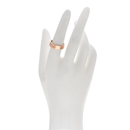 Cartier 18K Pink Gold 5.5mm LOVE Ring 54 6.75 2 of 5