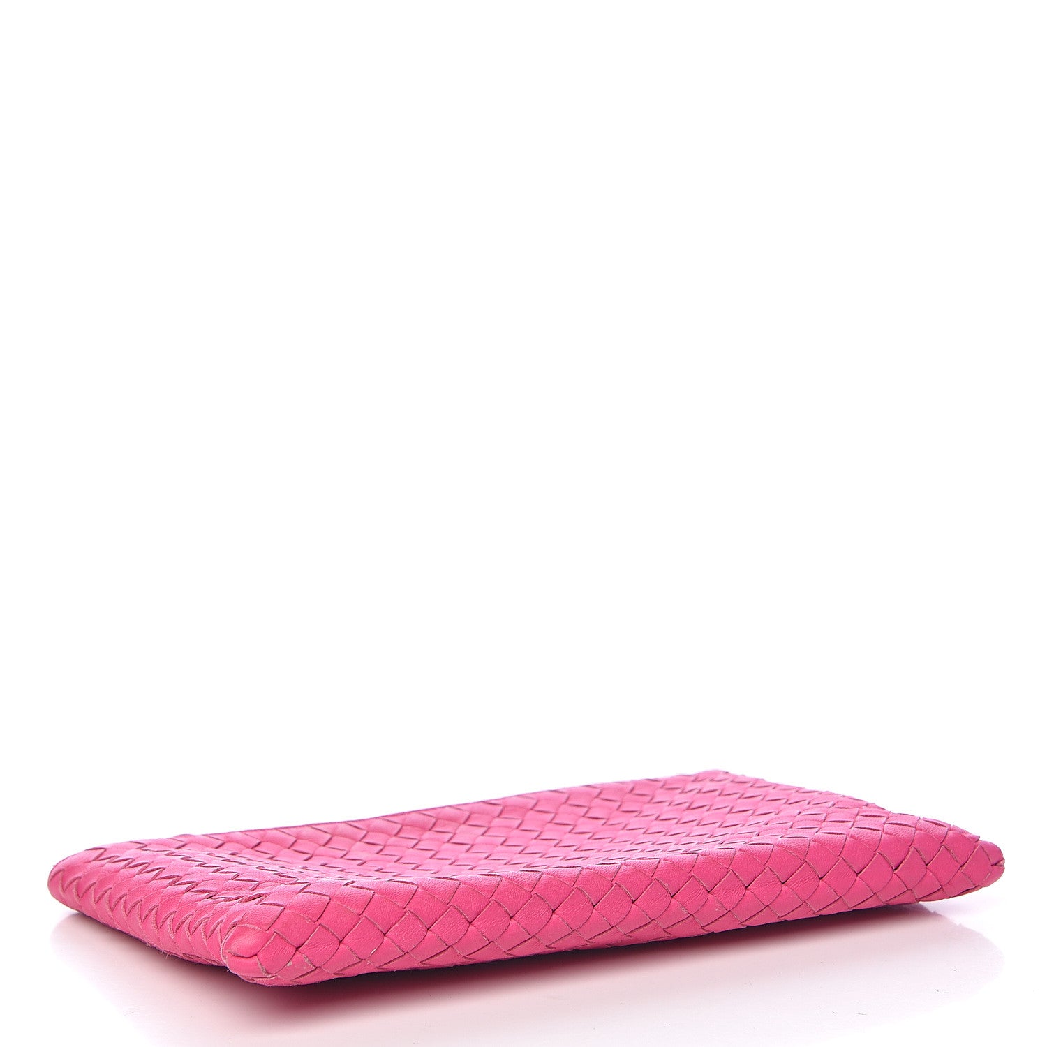 Bottega Veneta Nappa Intrecciato Medium Zip Pouch Rosa Shock 4 of 8