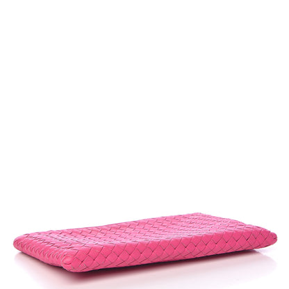 Bottega Veneta Nappa Intrecciato Medium Zip Pouch Rosa Shock 4 of 8