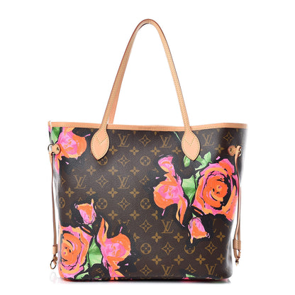 Louis Vuitton Monogram Roses Neverfull MM 1 of 9