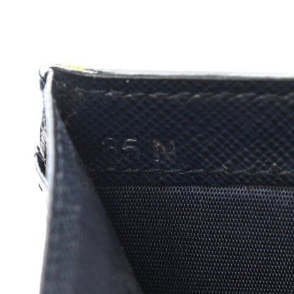 Prada Saffiano Bi-Fold Wallet Baltico Girasole 7 of 10