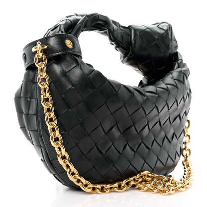 Bottega Veneta Nappa Intrecciato Mini Chain Jodie Black 3 of 11