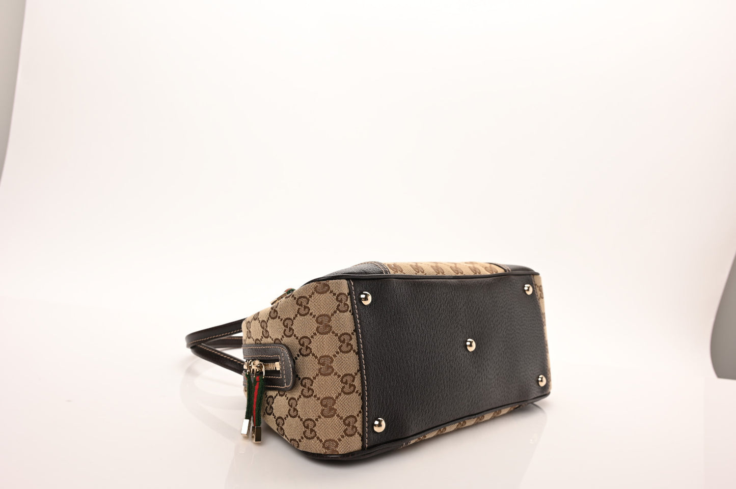 Monogram Small Princy Satchel Dark Brown