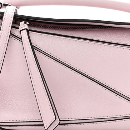 Loewe Calfskin Mini Puzzle Bag Icy Pink 8 of 11