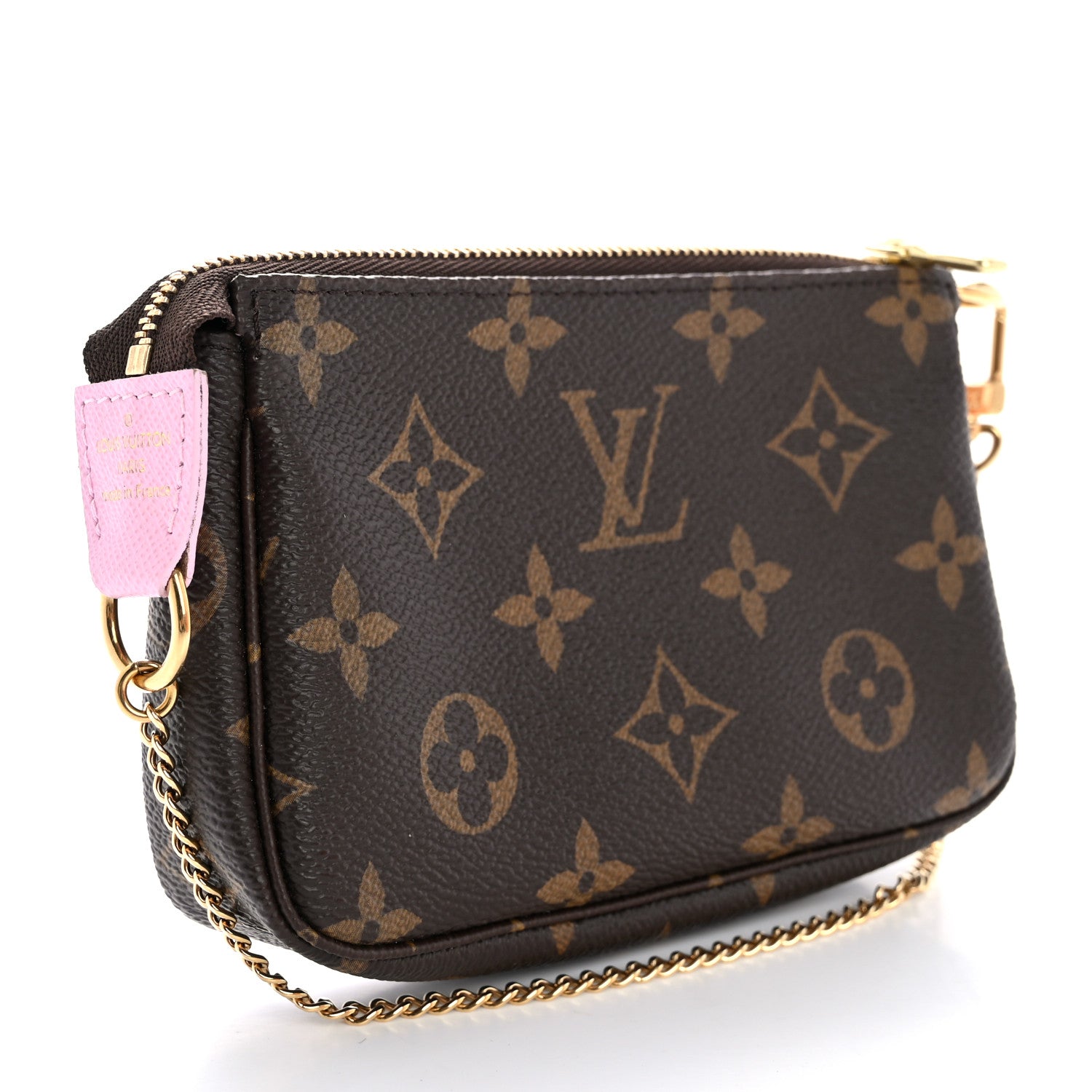 Louis Vuitton Monogram 2021 Christmas Animation Japanese Garden Mini Pochette Accessories Wisteria Pink 3 of 11