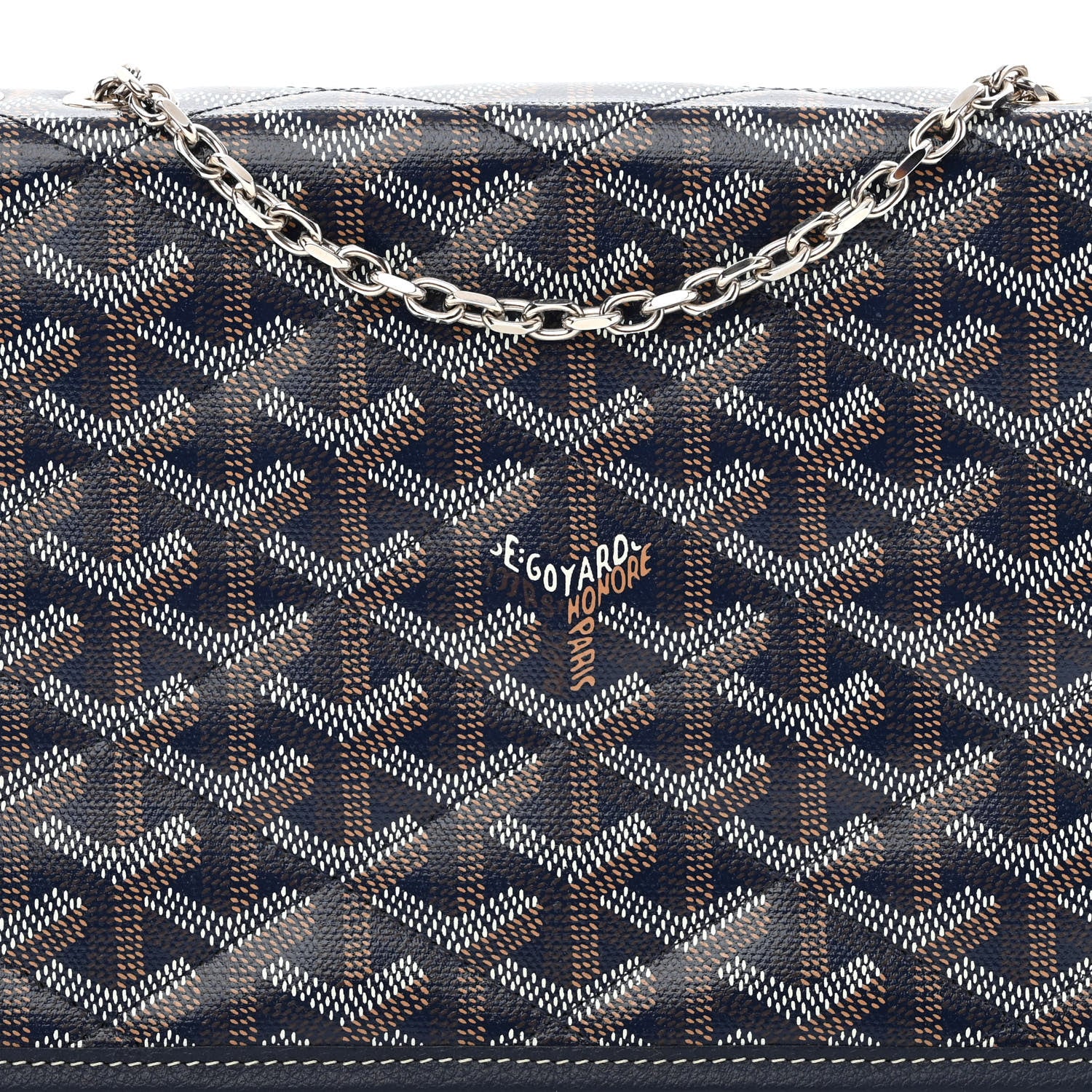 Goyard Goyardine Alexandre III Bag Navy 7 of 9