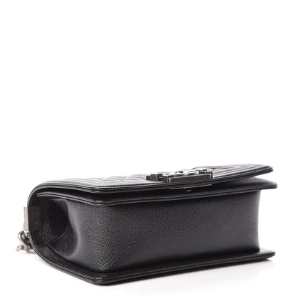 Chanel Caviar Quilted Small Boy Flap Black 4 of 11
