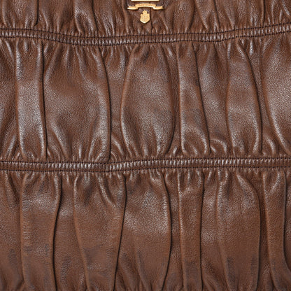 Prada Nappa Gaufre Hobo Noce 11 of 16