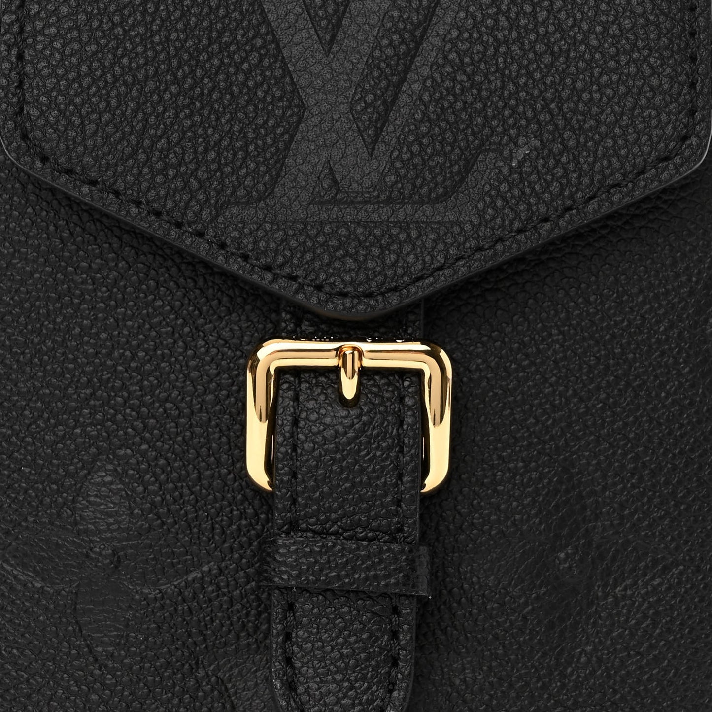 Empreinte Monogram Giant Tiny Backpack Black