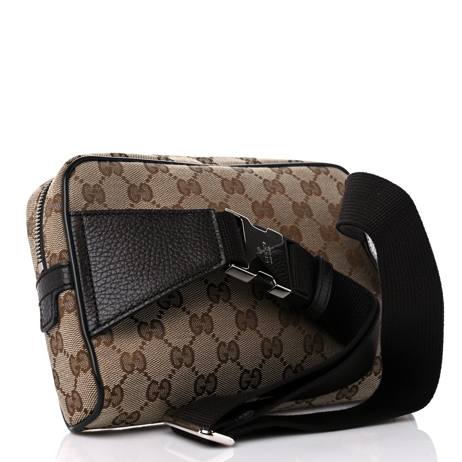 Gucci Monogram Belt Bag Dark Brown 3 of 10