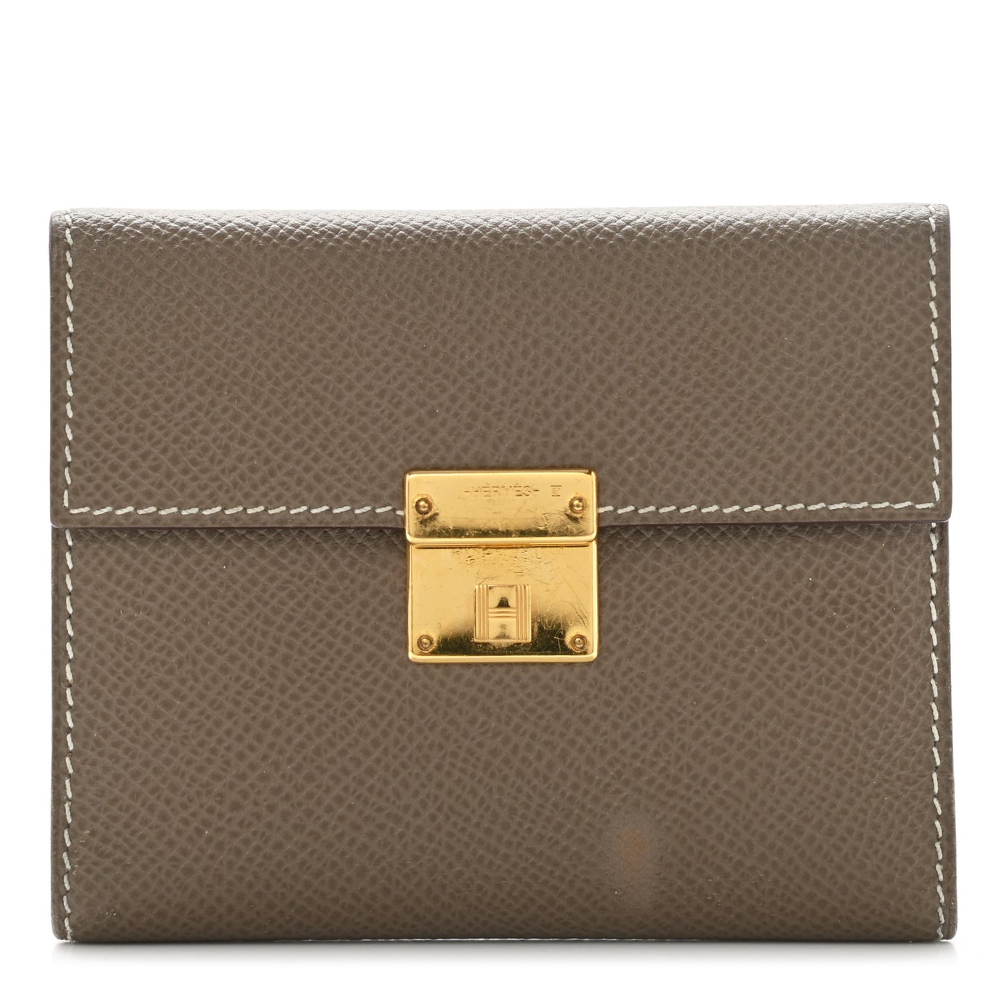 Epsom Clic Mini Card Holder Etoupe