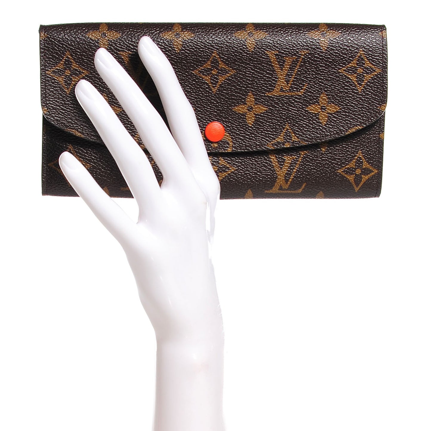 Monogram Emilie Wallet Piment