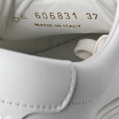 Saint Laurent Calfskin Andy Low Top Sneakers 37 Blanc Optique 8 of 9