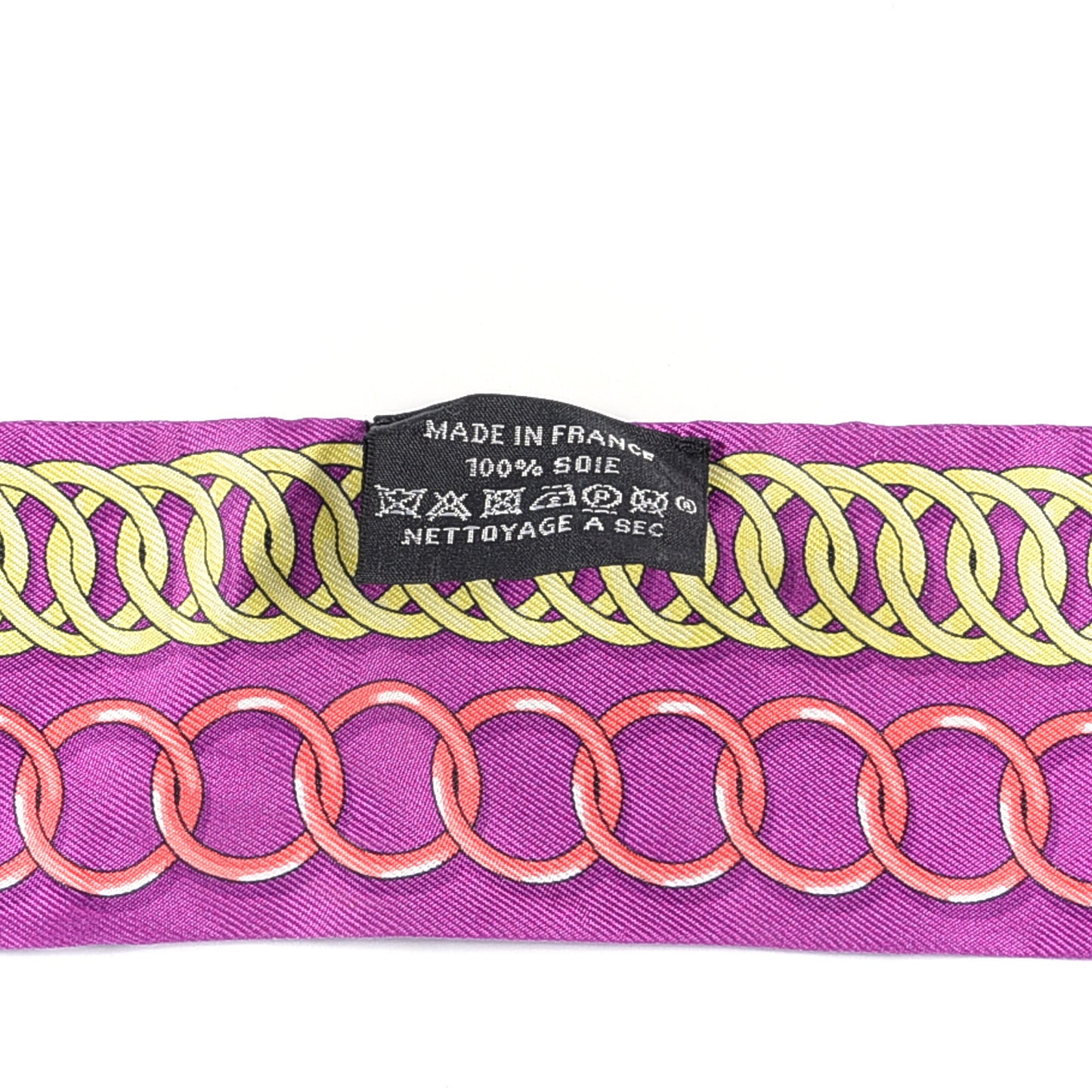 Silk Maillons Twilly Fuchsia Violet Jaune