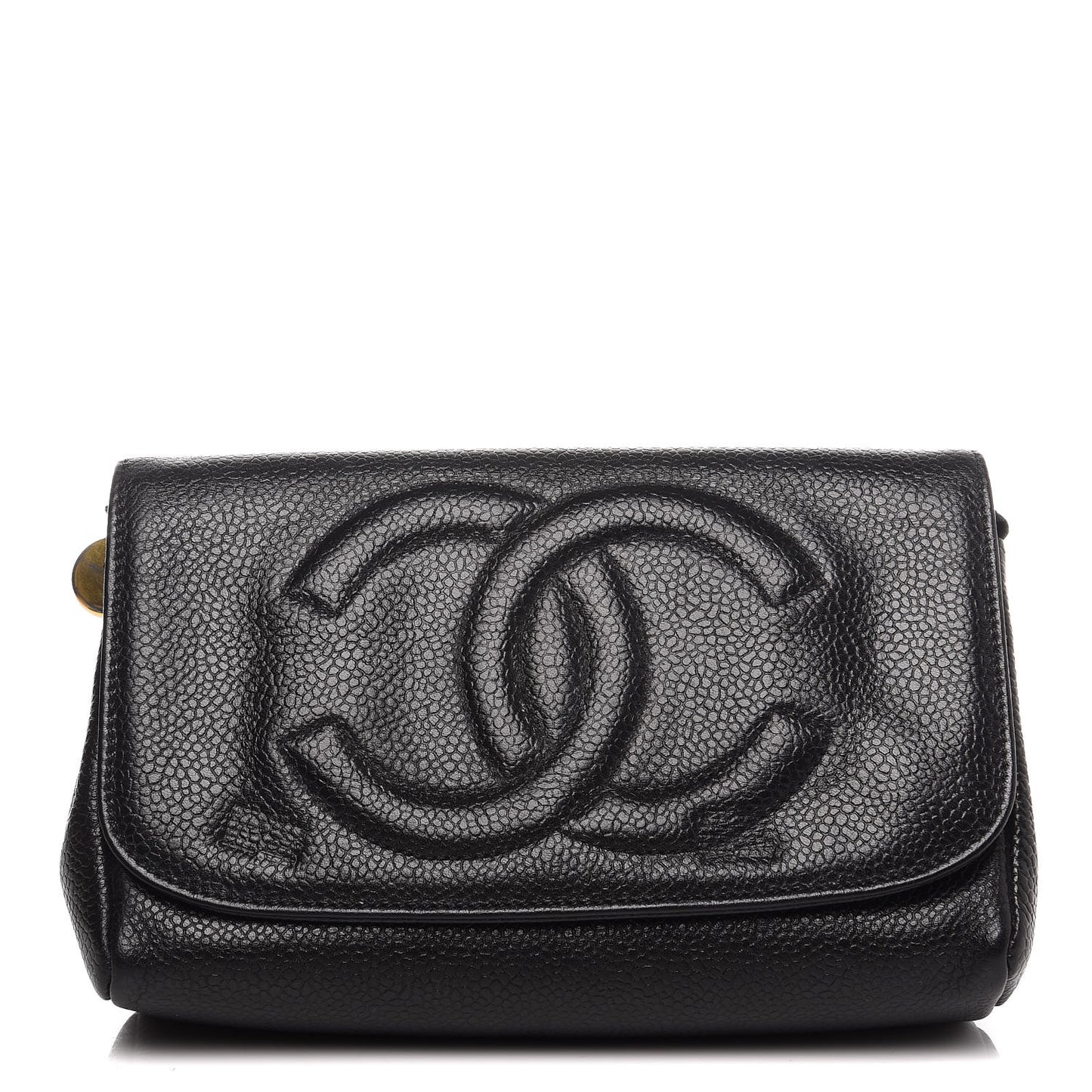 Caviar CC Flap Cosmetic Case Black