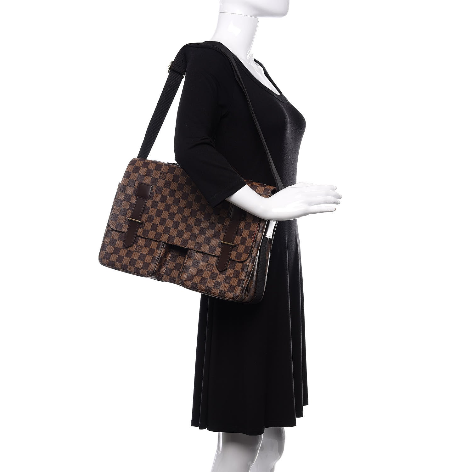 Louis Vuitton Damier Ebene Broadway Messenger Bag 2 of 11