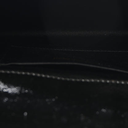 Saint Laurent Textured Patent Monogram Small Belle De Jour Clutch Black 5 of 6