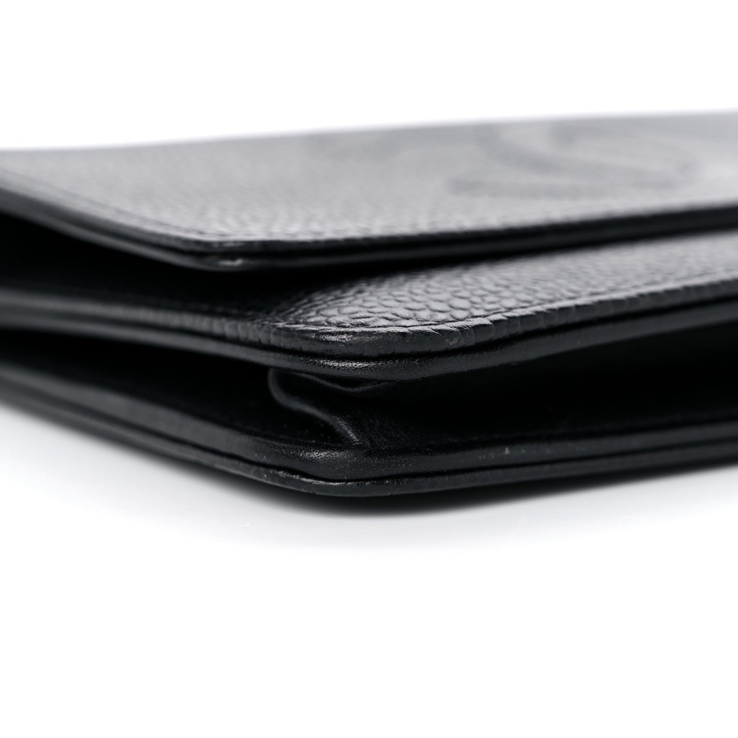 Chanel Caviar Timeless CC Wallet on Chain WOC Black 9 of 10