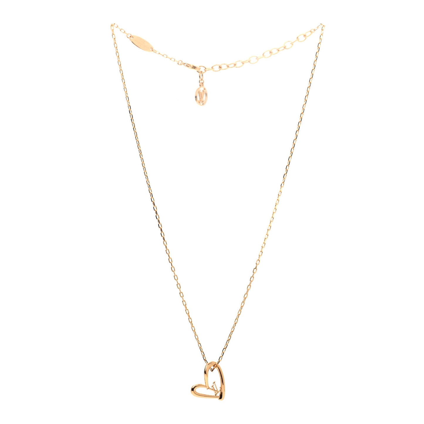 Metal Fall In Love Necklace