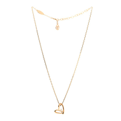 Louis Vuitton Metal Fall In Love Necklace 3 of 7