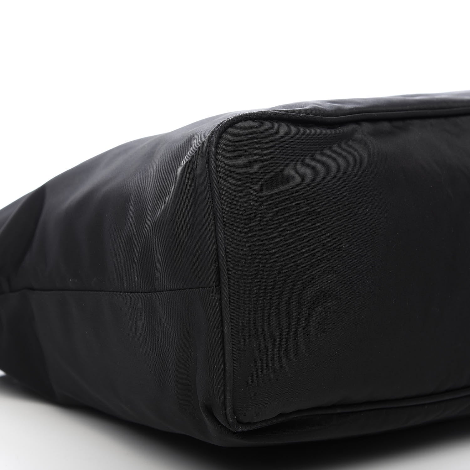 Prada Tessuto Nylon Saffiano Tote Black 6 of 11