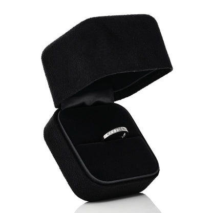 Tiffany Platinum Diamond 2.5mm Half Circle Wedding Band Ring 49 5 5 of 5