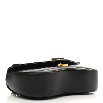 Louis Vuitton Calfskin New Wave Chain PM Black 4 of 9