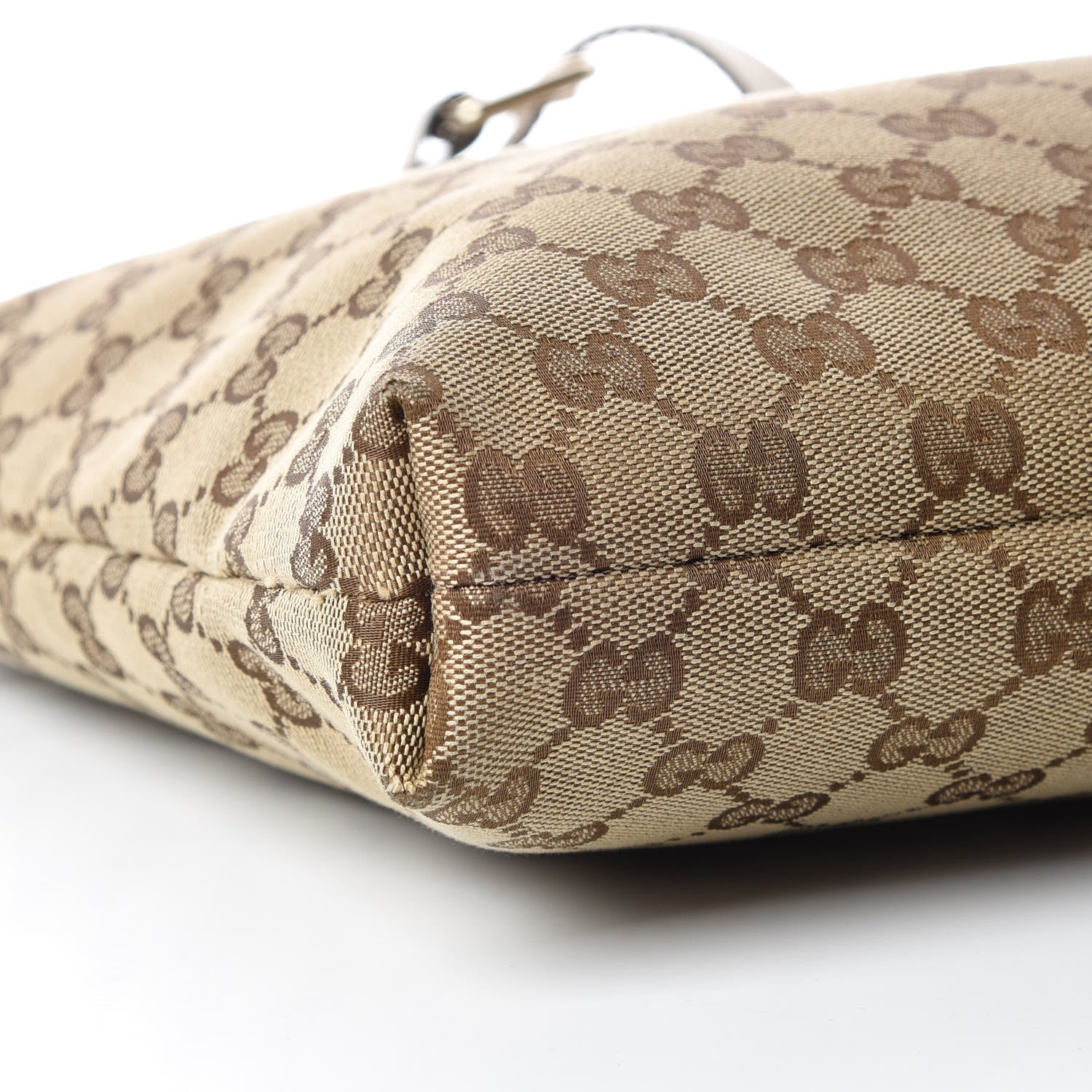 Gucci Monogram Medium Flat Messenger Bag Off White 5 of 11