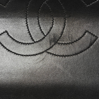 Chanel Lambskin Chevron Quilted Medium Trendy CC Dual Handle Flap Bag Black 11 of 14